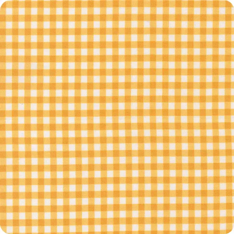 Lucky yellow gingham