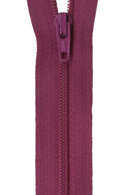 Hovedbilde Glidelås 50 cm/22 inch raisin