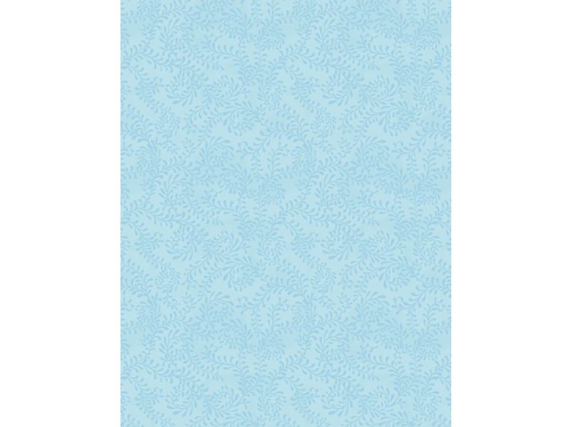 Essentials swirling leaves aqua