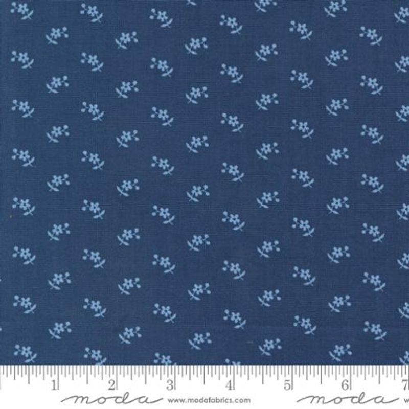 Grand Haven blue ditsy