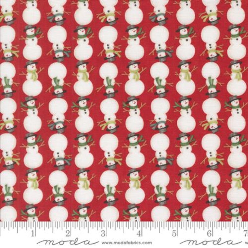 Winter friends berry snowmen